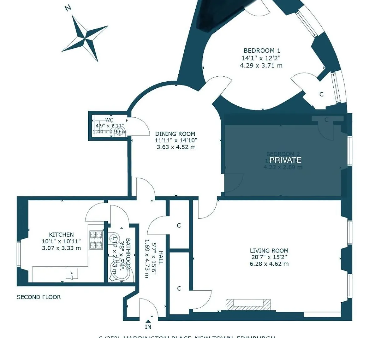 Central Georgian Flat - Perfect Festival Base! Edinburgh